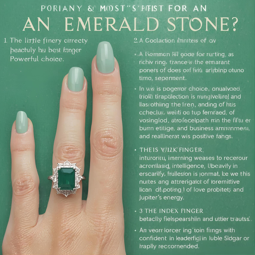 Which Finger Is Best For An Emerald Stone